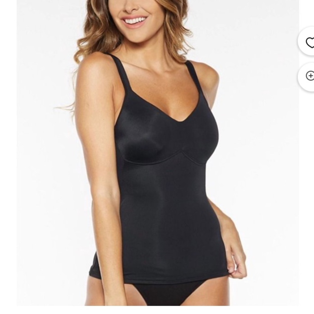 ⭐️Rhonda Shear Womens Flirt Contour Cup Wire-Free Camisole Style-NRB0012/Size 3X